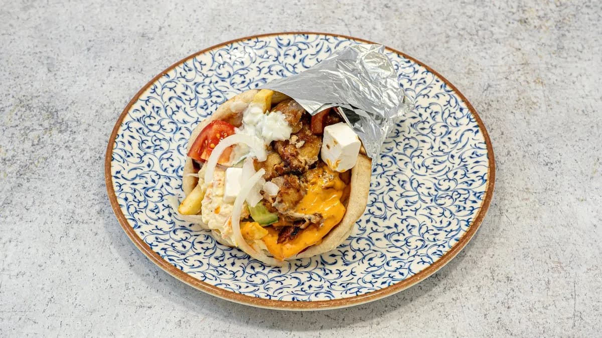 Görög gyros pita