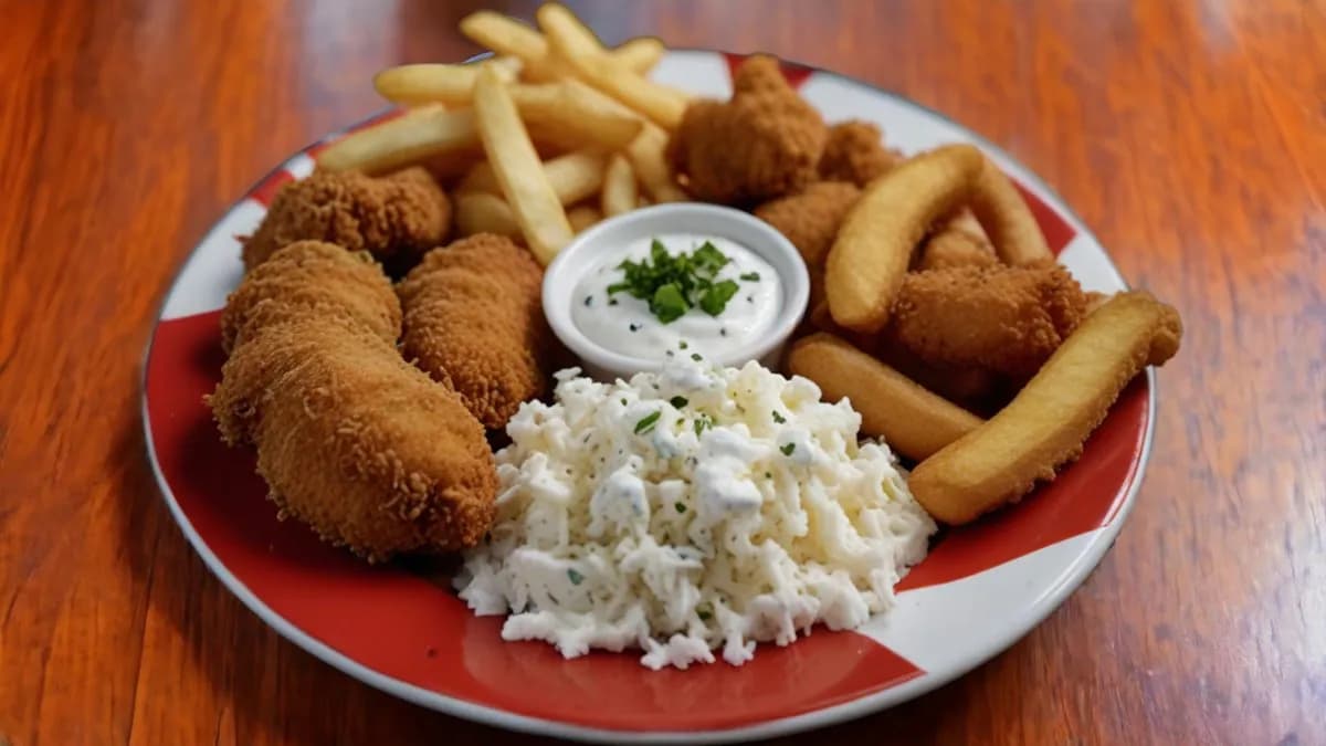 Rántott tál 2 személyre