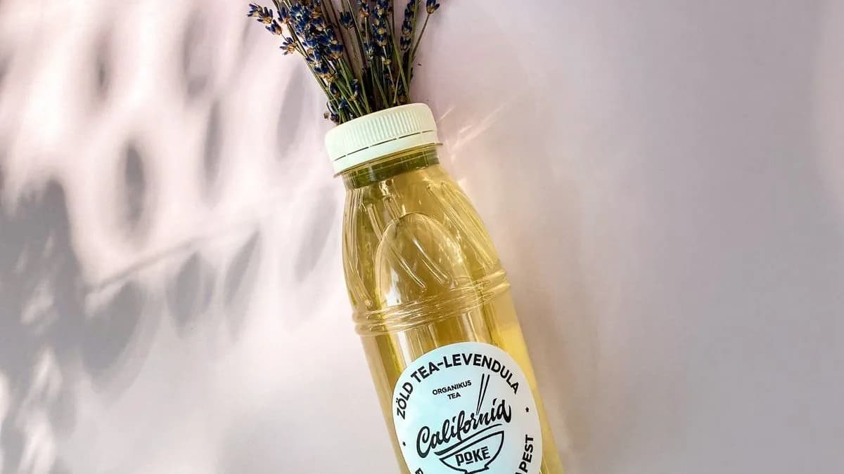 Green tea with levander