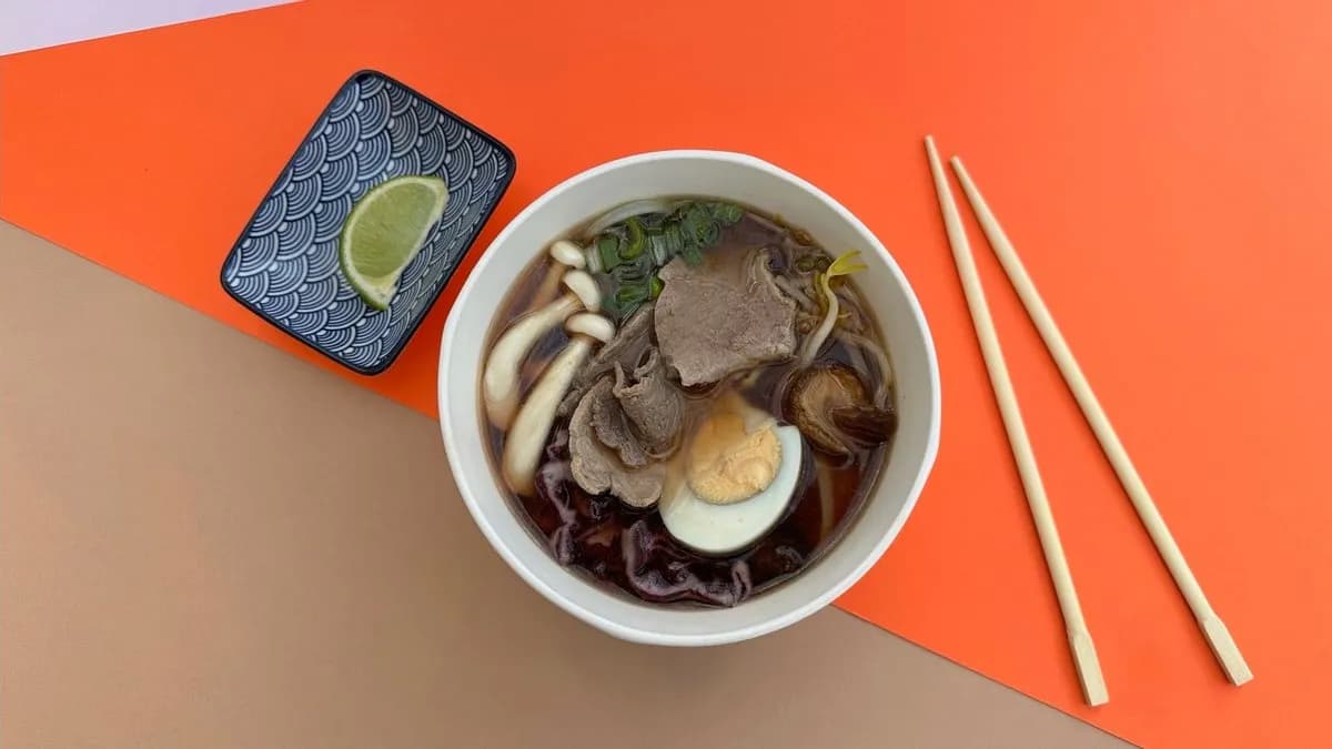 Ramen marhaszeletekkel