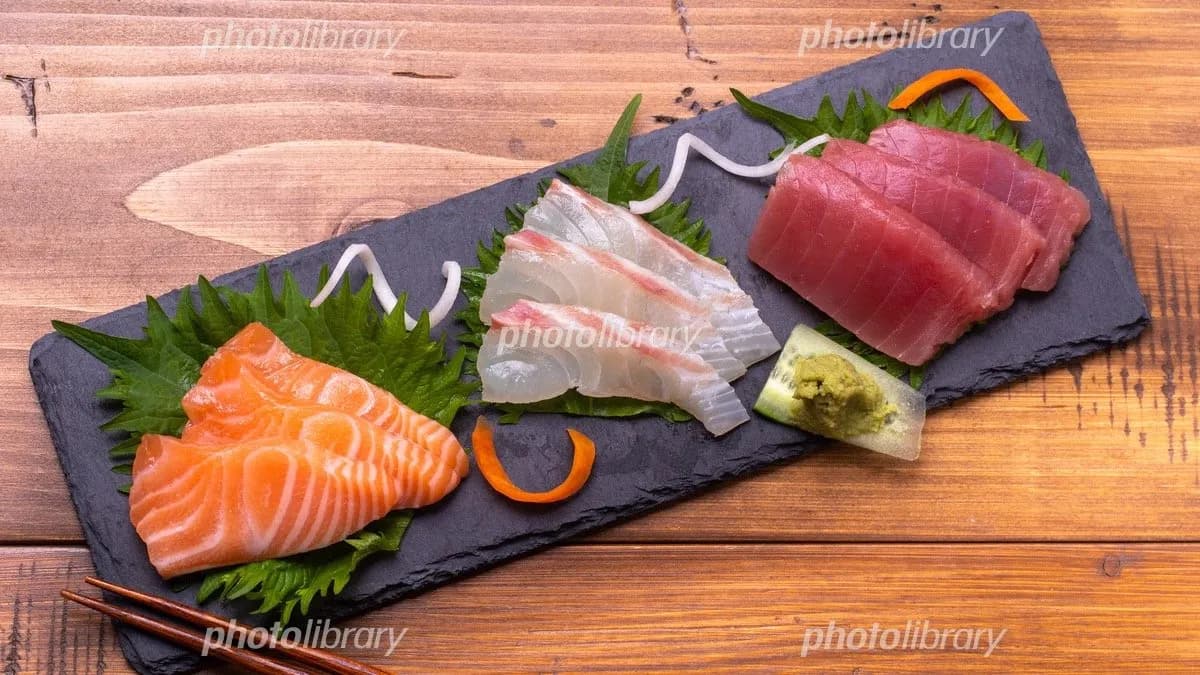 3kinds Sashimi / 刺身3種盛
