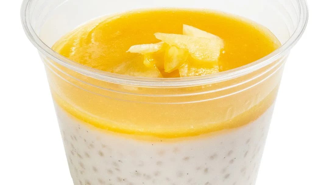 Pineapple Tapioca pudding