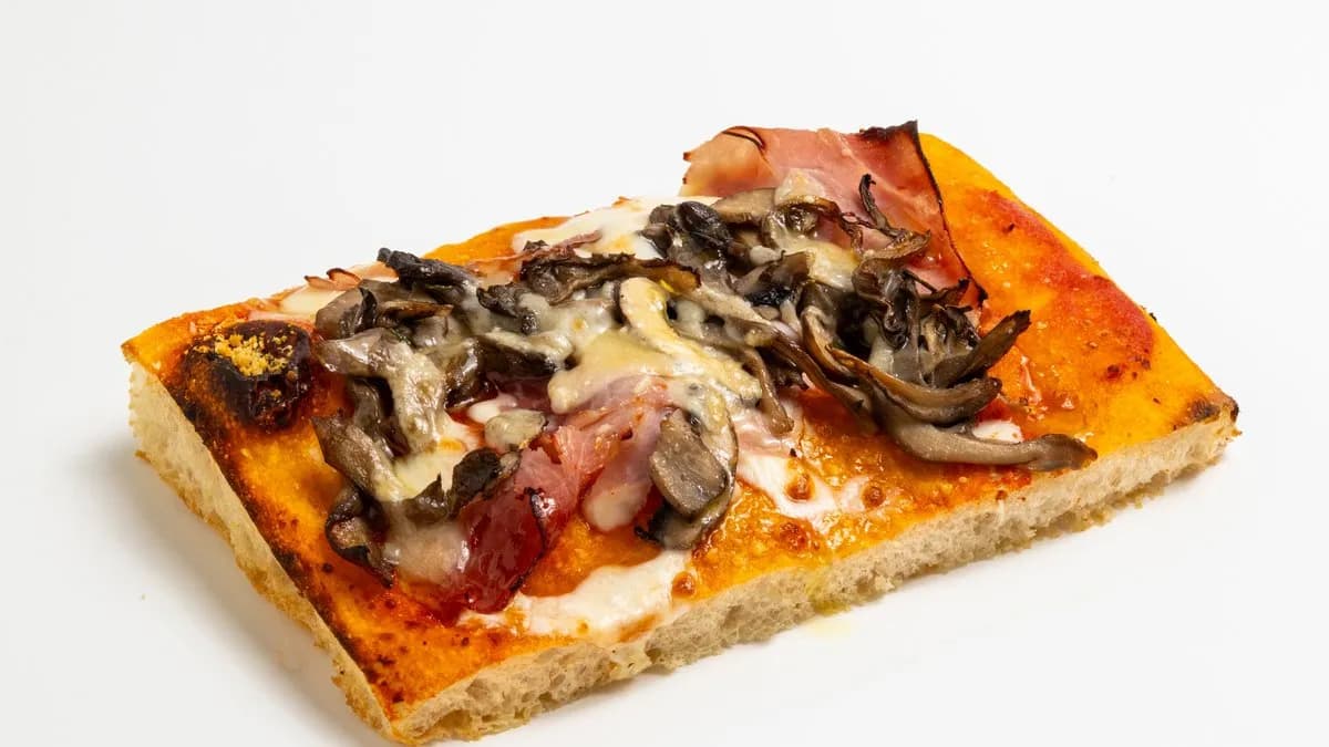 Ham and mushroom
