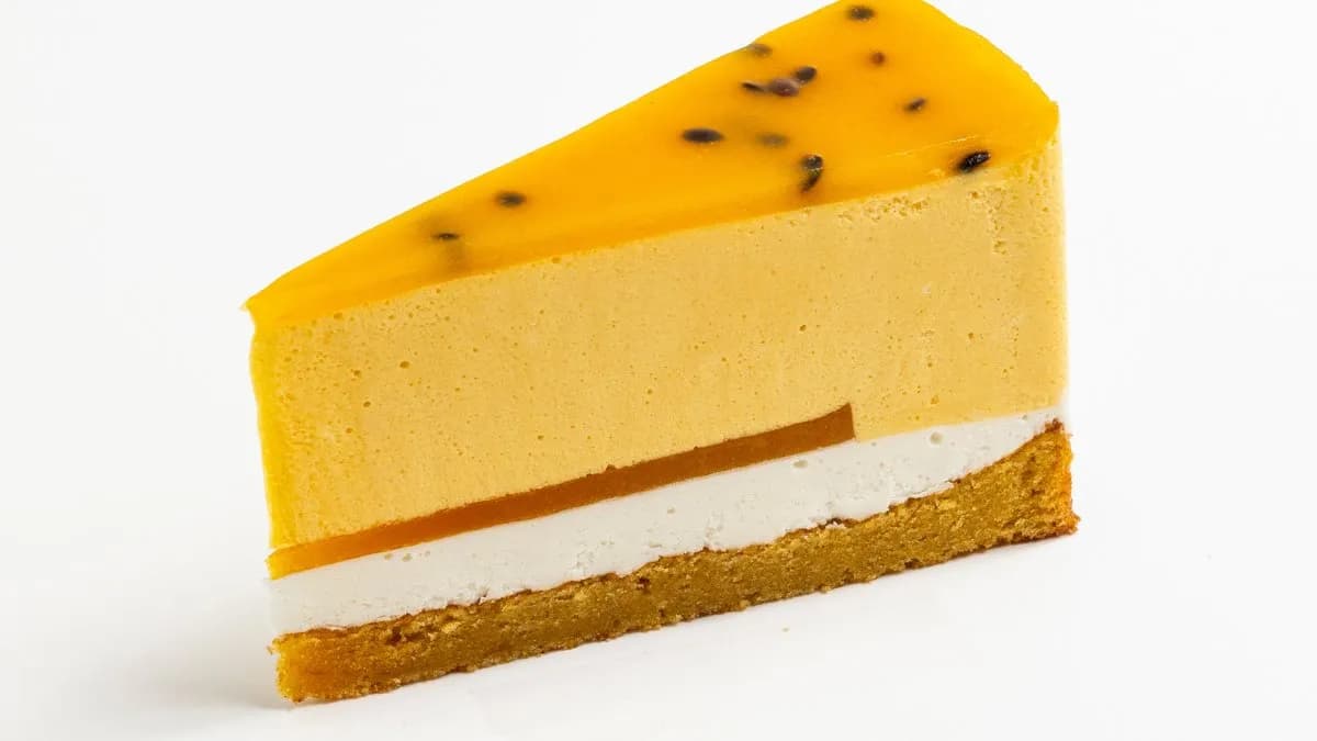 Mango & Passion Fruit Slice