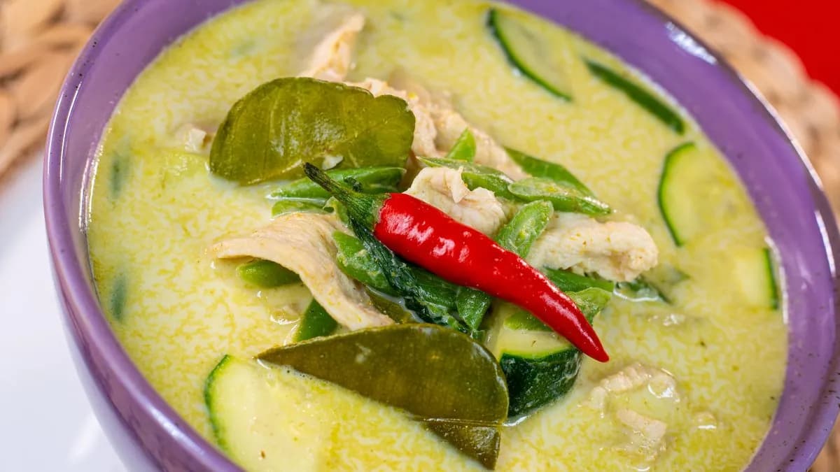 Zöld curryleves 🌶️🌶️🌶️🌶️🌶️