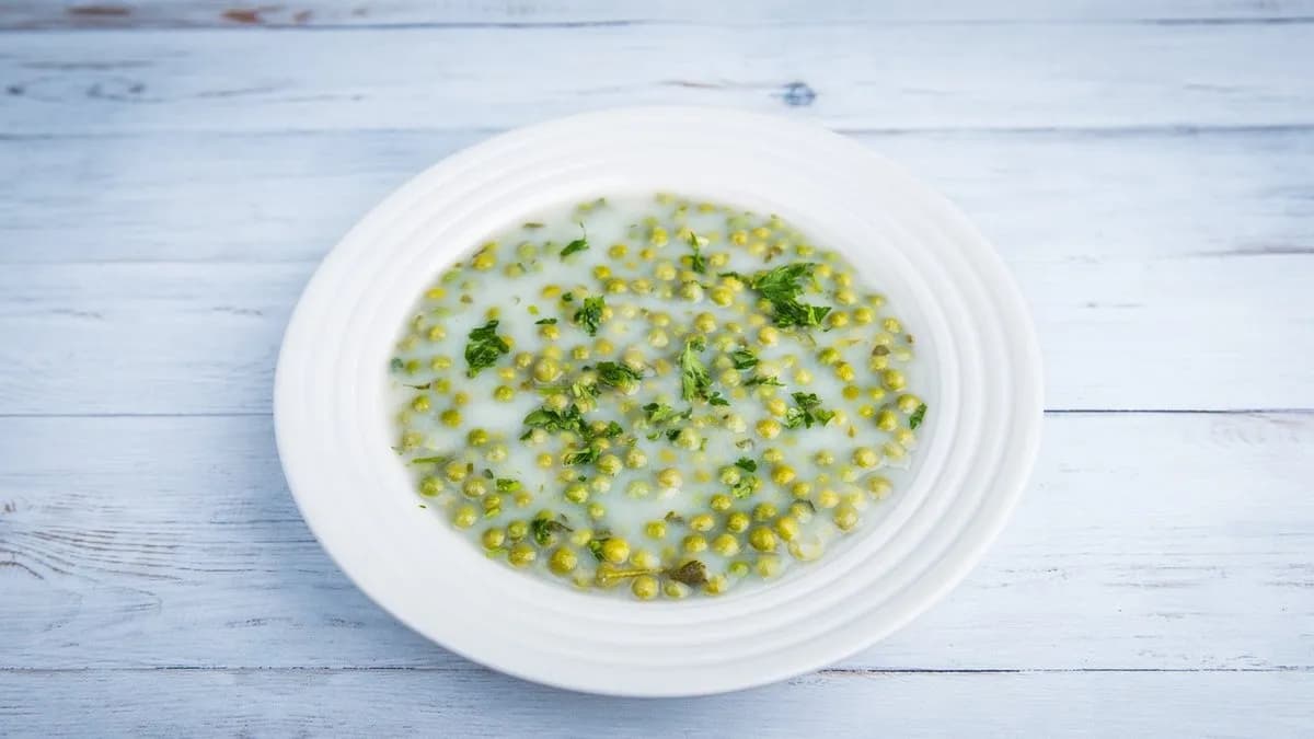 Zöldborsó főzelék