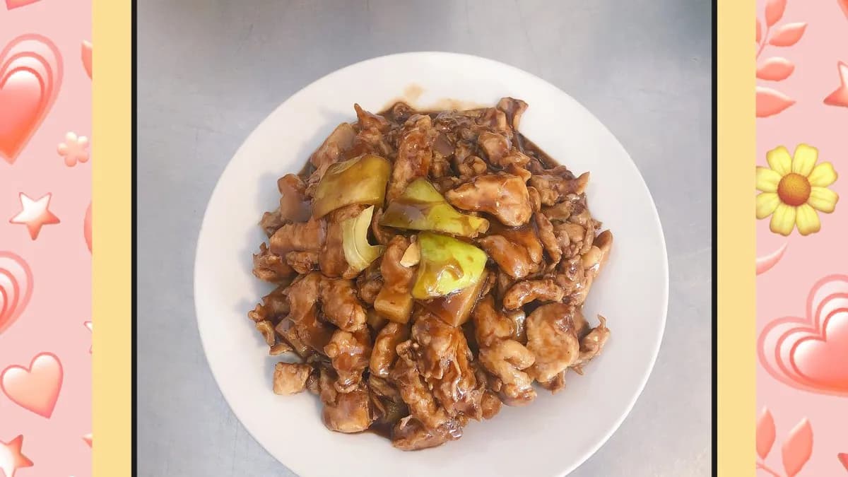 Mogyoró csirkehús menü