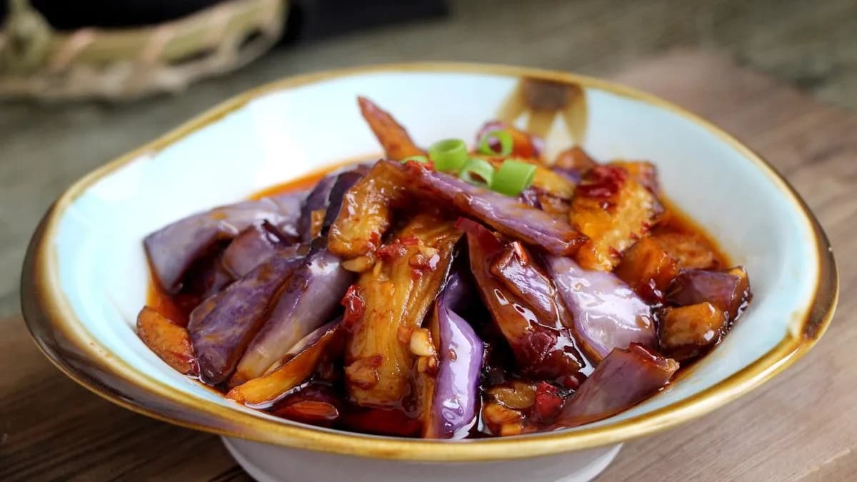 606.Yu-xiang padlizsán/Yu-xiang eggplant