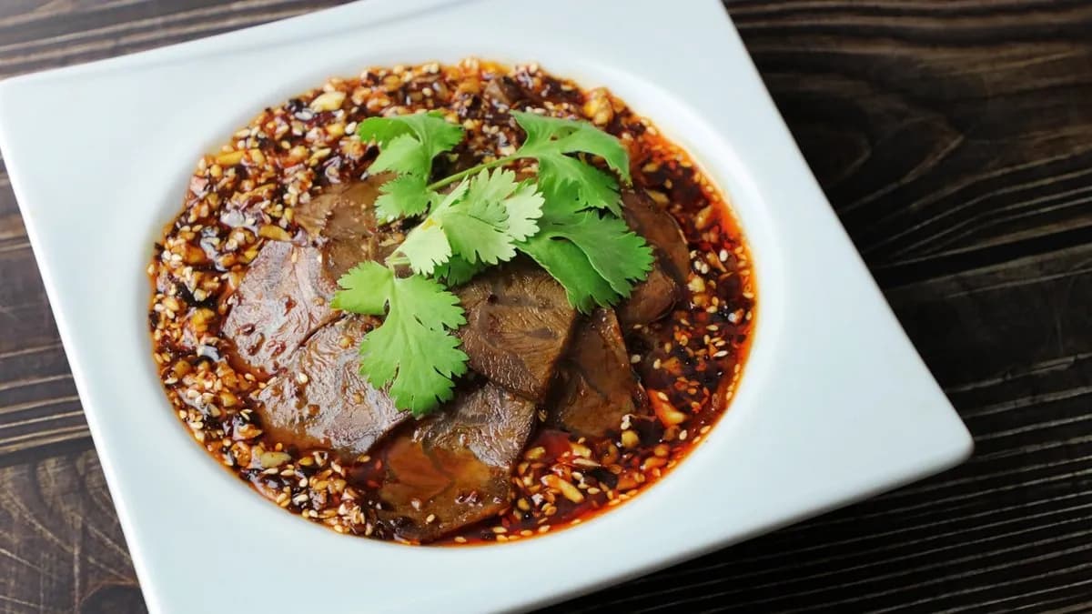 209.Marha saláta (pikáns szójaszósszal)/Beef salad with spicy soy sauce