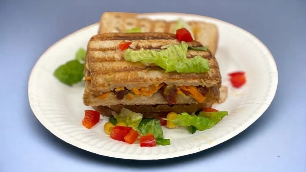 Grill sandwich vegán