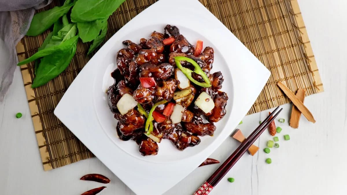 Hongkongi csirkehús (édes&csípős)