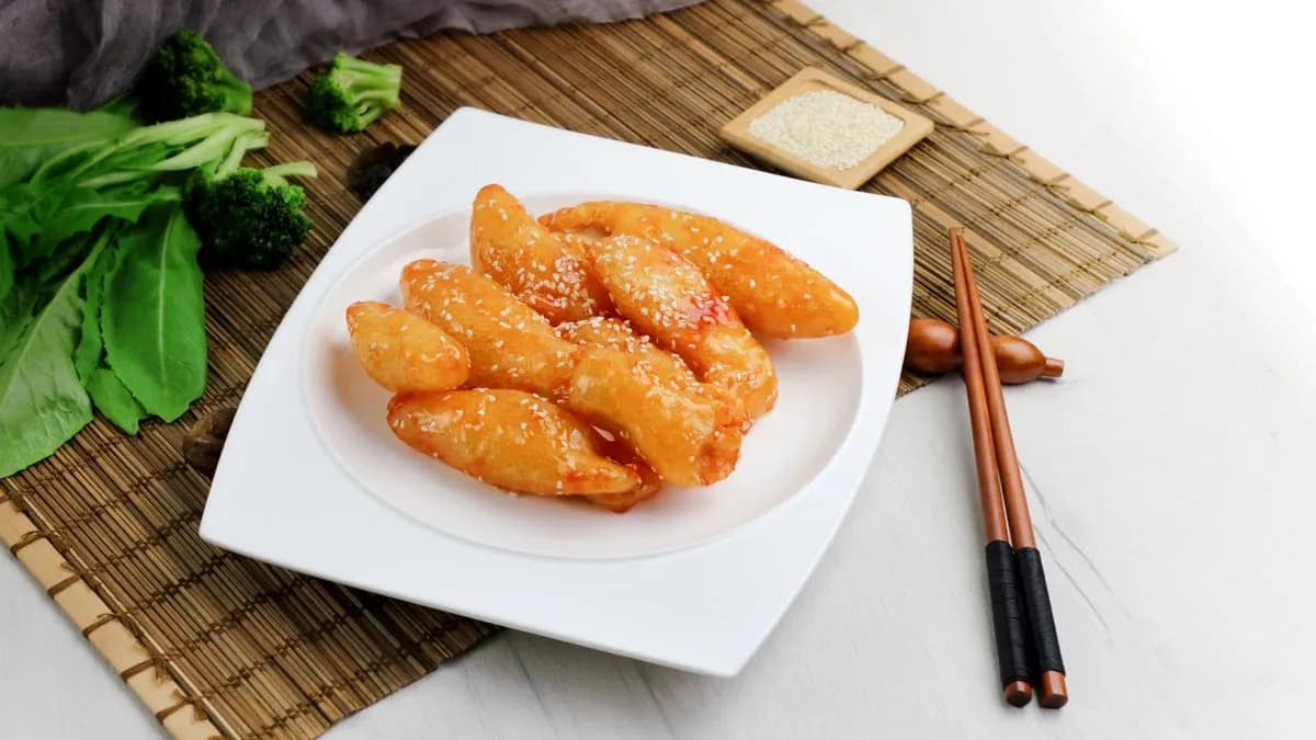 Édes szezámmagos csirkehús