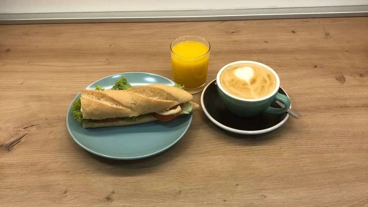 Vegán szendvics menü