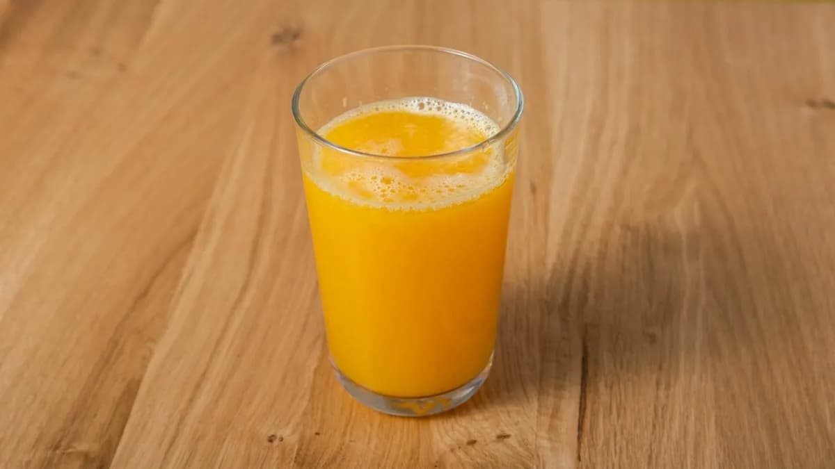 Frissen facsart narancslé 2dl