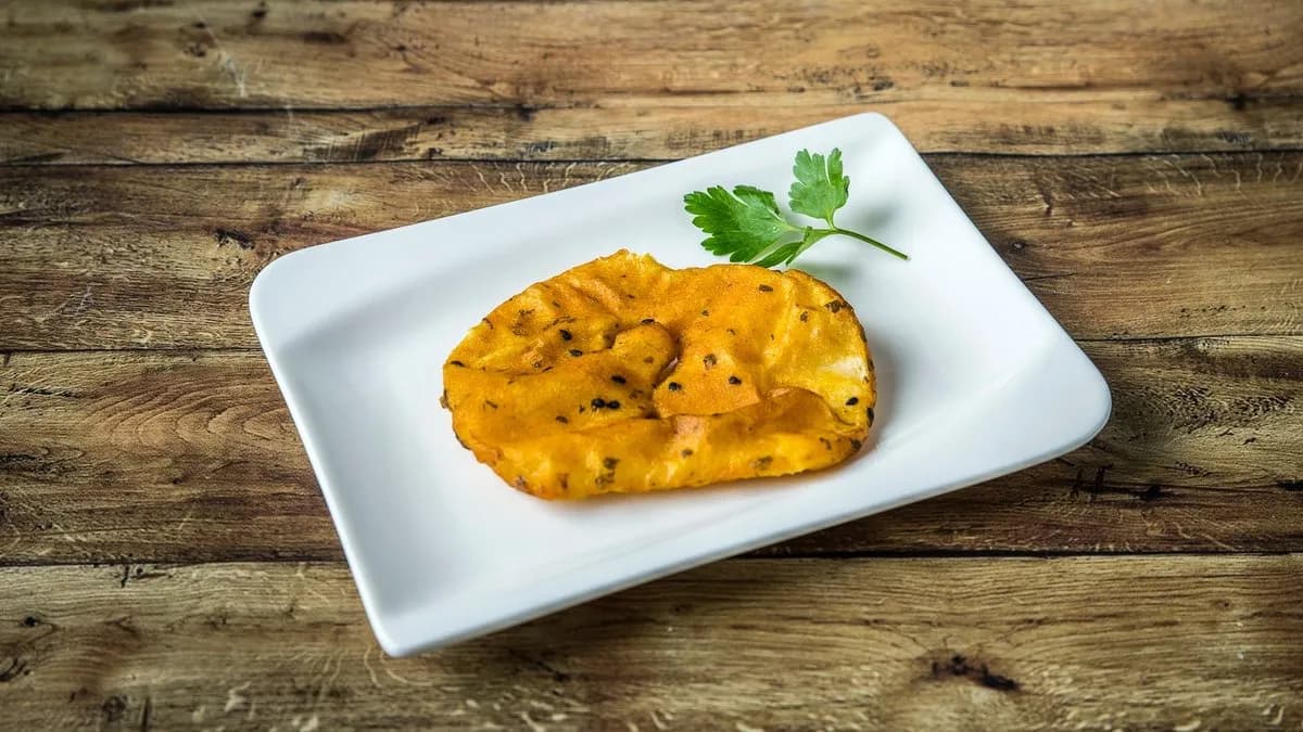 Indiai feketeszámos bundában sült zeller pakora