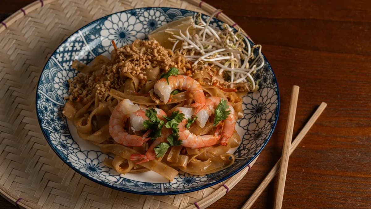 Pad thai tészta garnélarákkal - P3