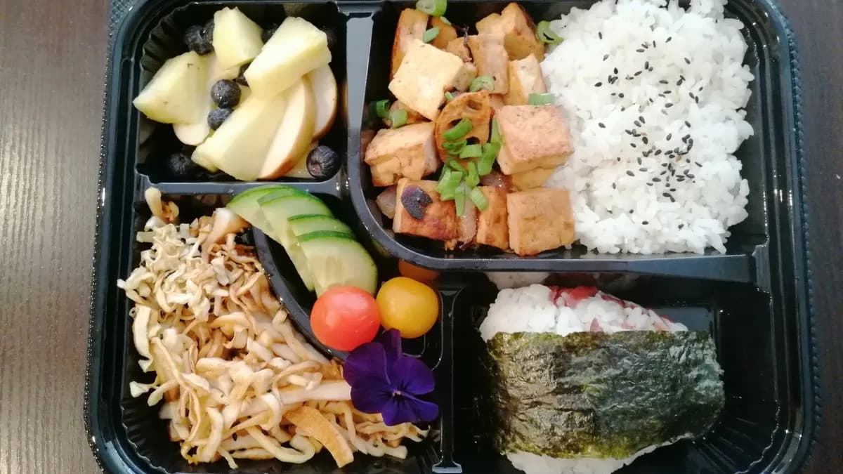 Bento doboz vegetáriánus
