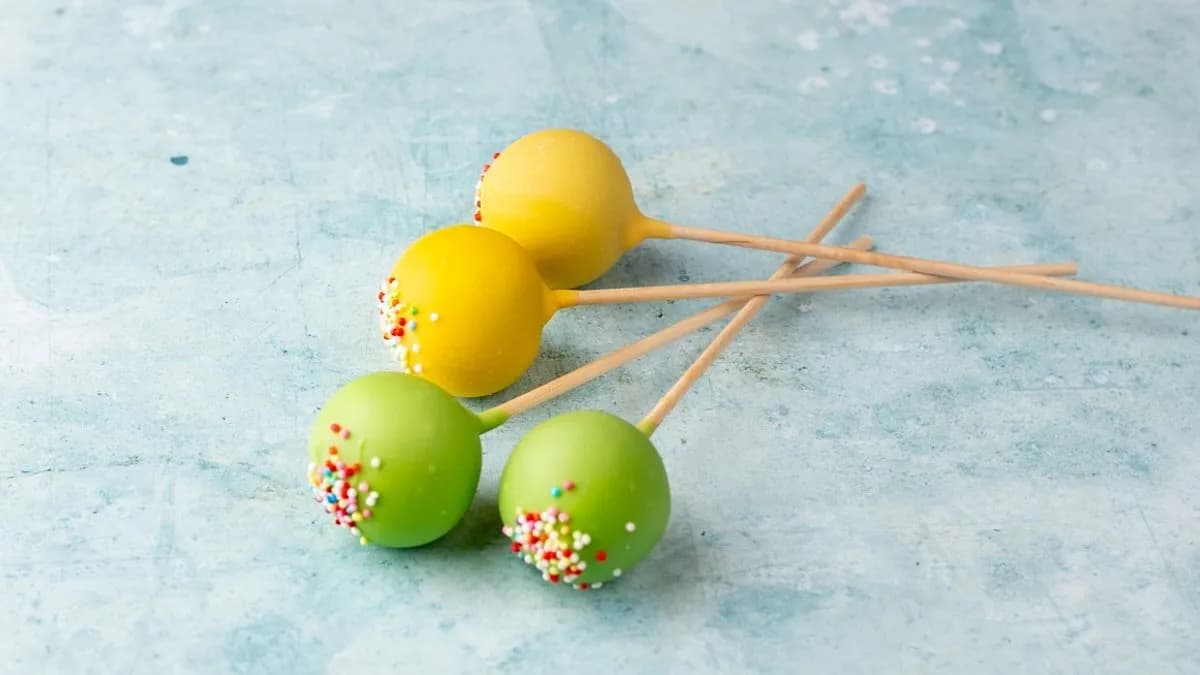 5 db Cake Pop, plasztik dobozban