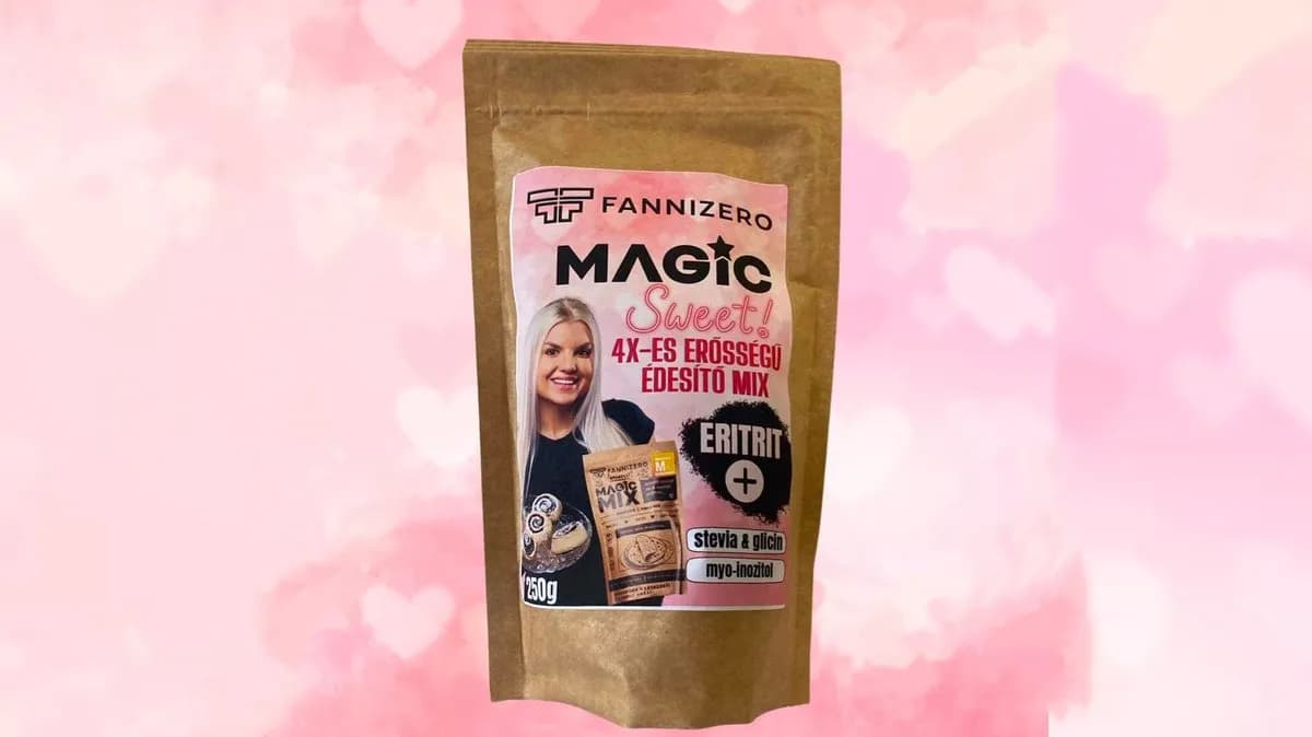 FanniZero MAGIC SWEET! 4x-es édesítő mix extrákkal