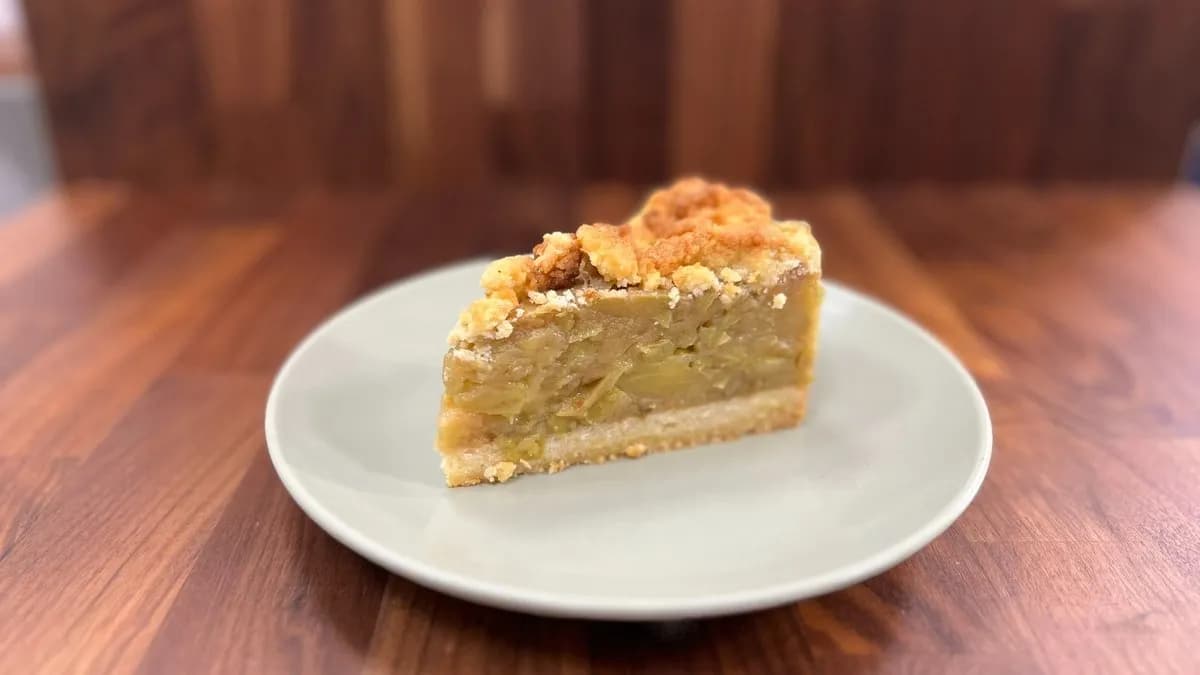 Almás pitetorta édesítővel