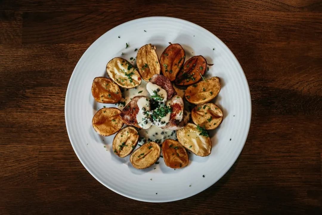  Sertésszűz zöldbors mártással