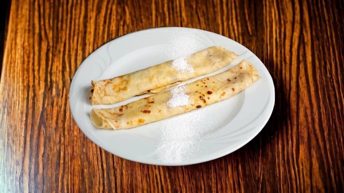 2 db szilvalekváros palacsinta