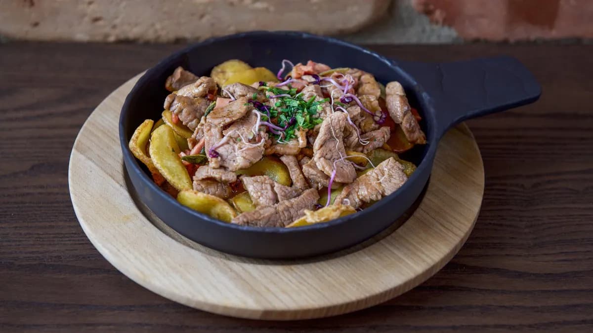 Saltimbocca con gratin