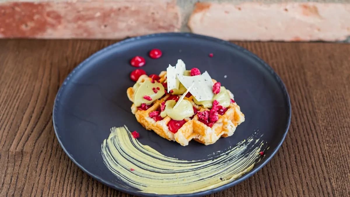 Tartufo waffle