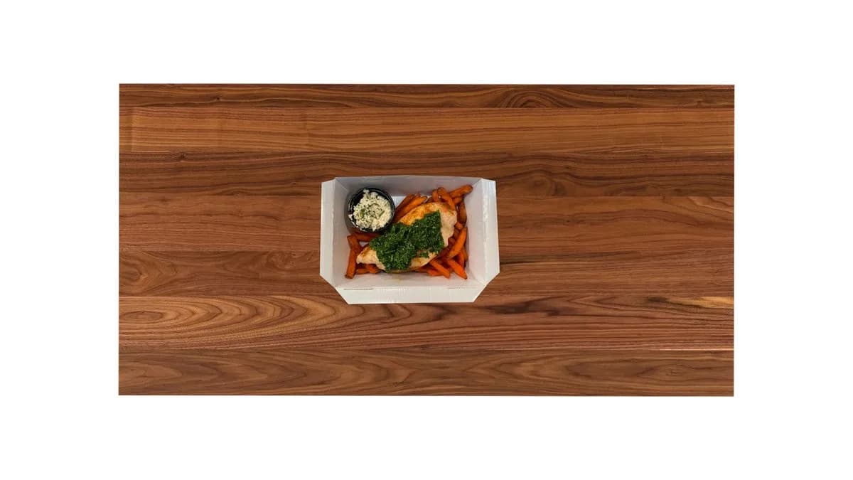 Zöldfűszeres csirkemell steak