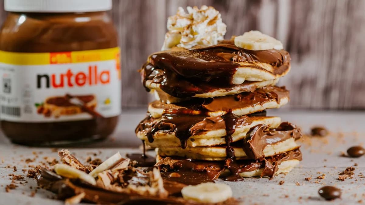 Nutellás-Banános Amerikai Palacsinta