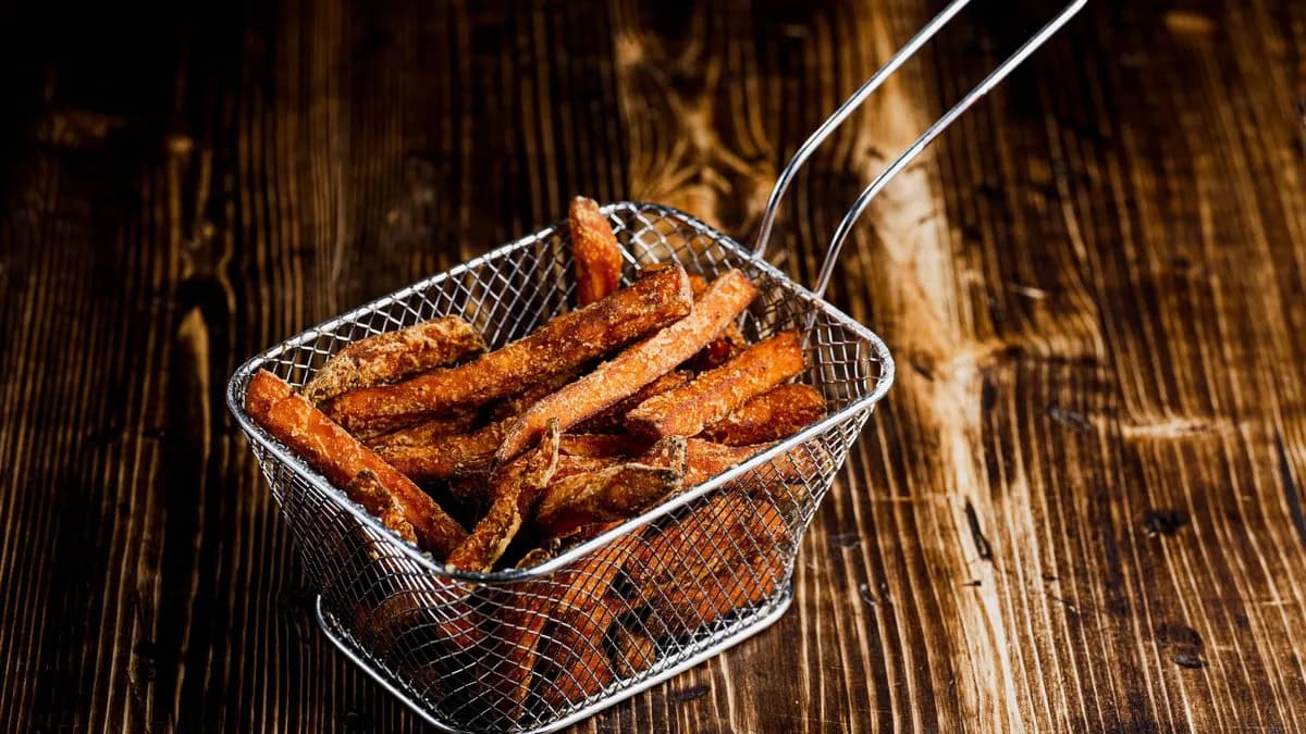 Édesburgonya hasáb