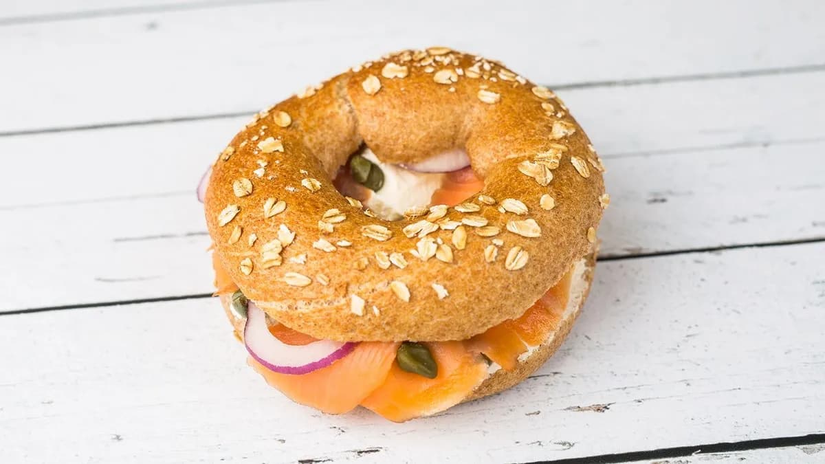 Lox bagel