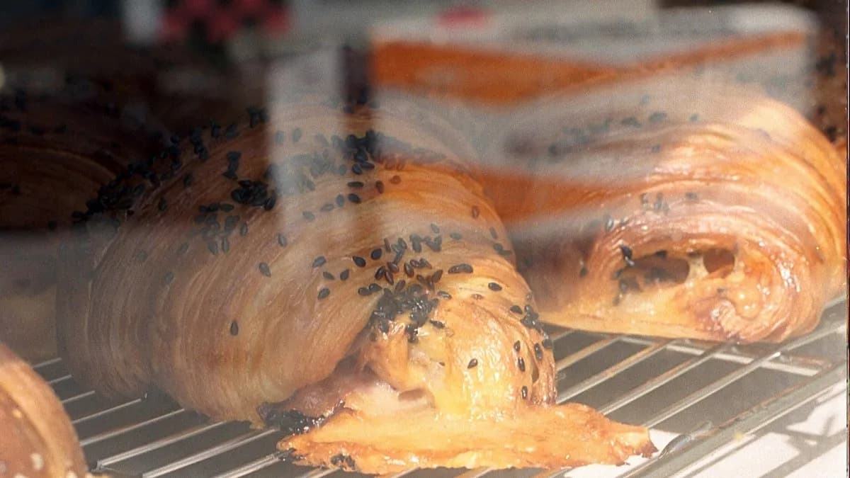 Comté - prosciutto cotto croissant