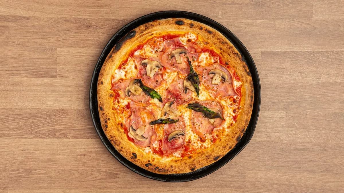 Pizza Cotto E Funghi