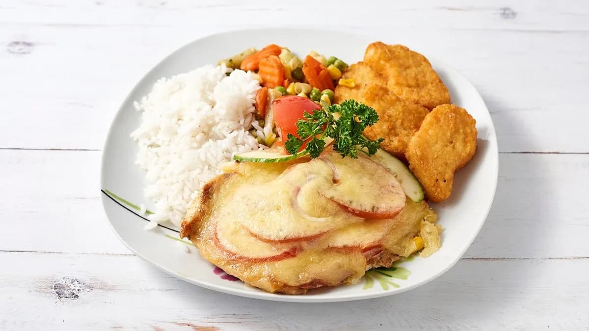 Mozzarellás csirkemell