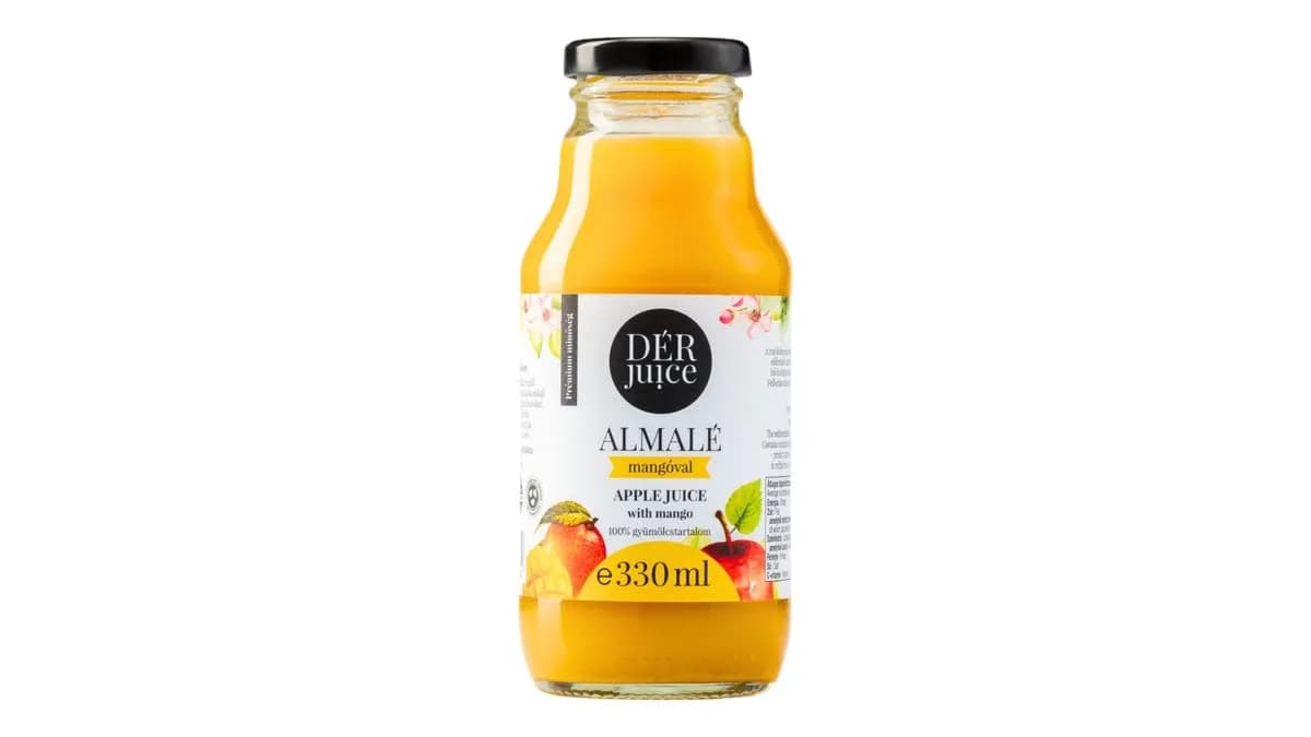 Dér Juice Alma mangóval 330 ml