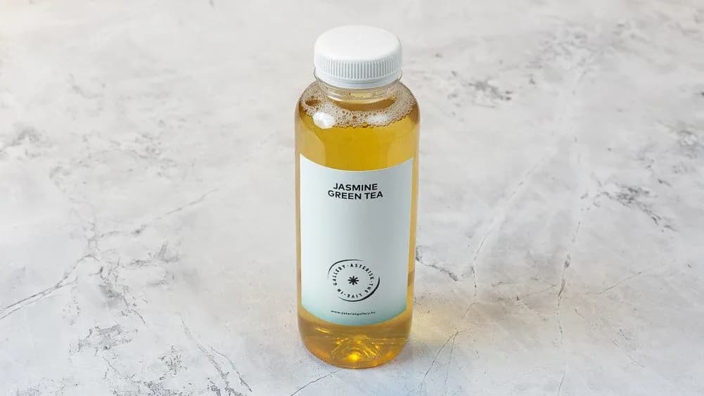 Házi jázminos jeges zöld tea 0,4l