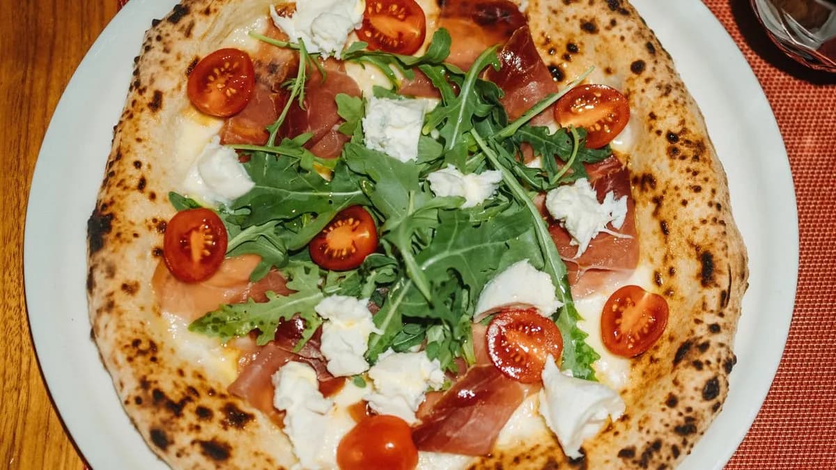 Bianca Bufala con Prosciutto di San Daniele