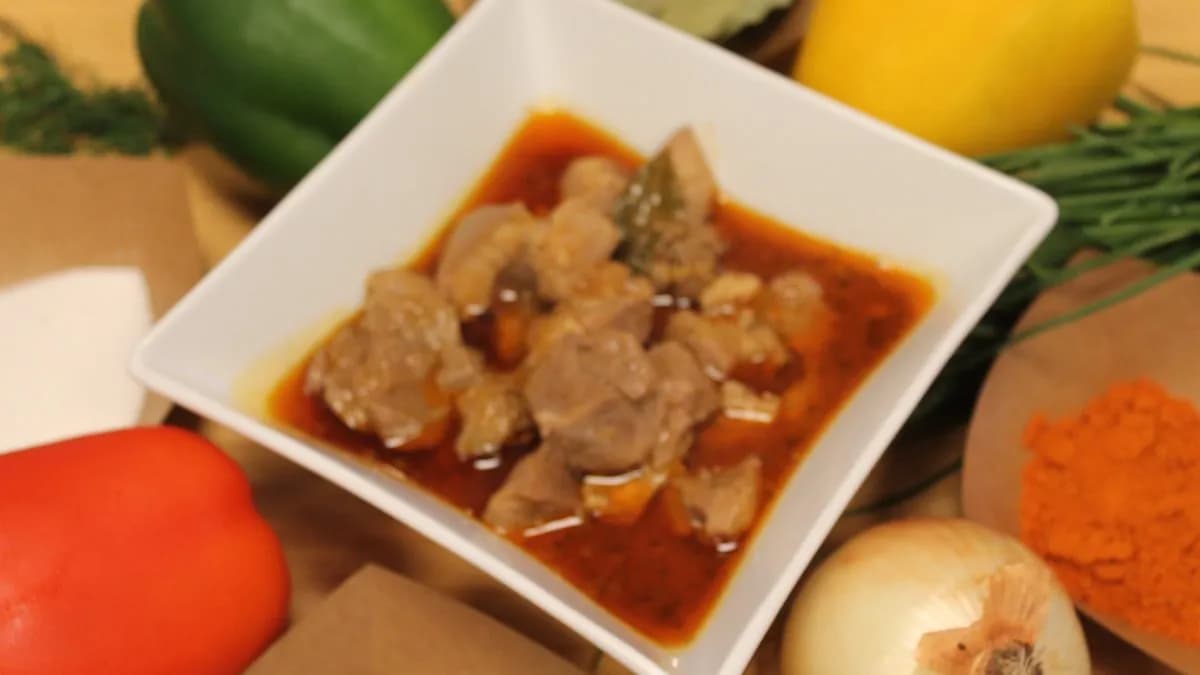 Csülkös pacal főzelék feltétként