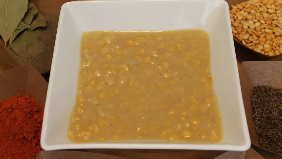 Sárgaborsófőzelék (minden mentes)