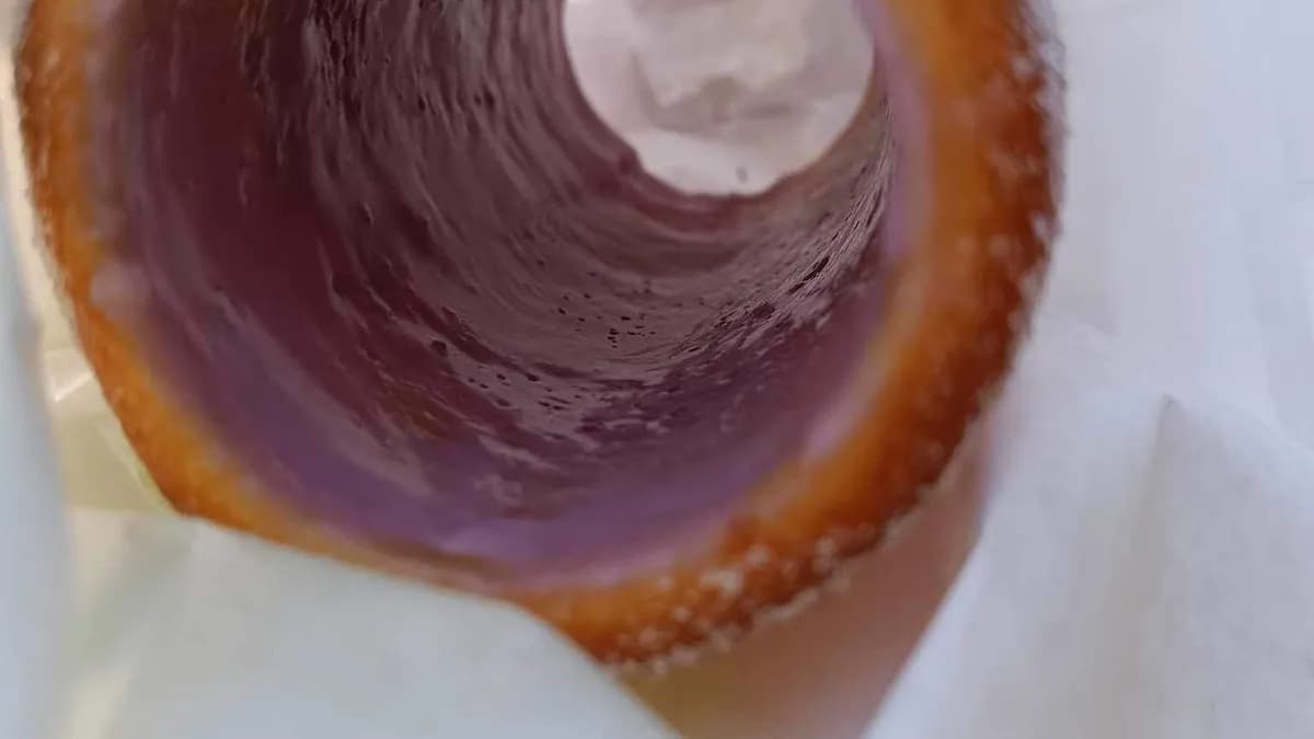 Levendulás sárgabarack lekváros kürtöskalács