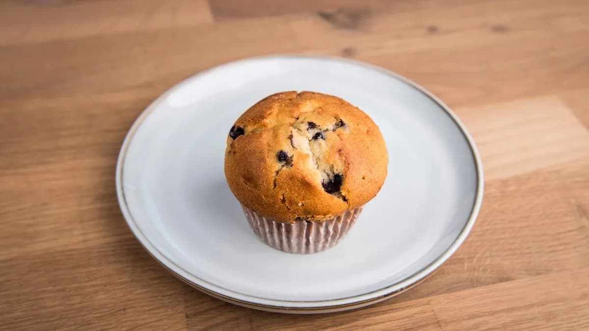 Áfonyás muffin