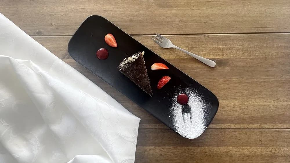 Szilvás vegán tortaszelet