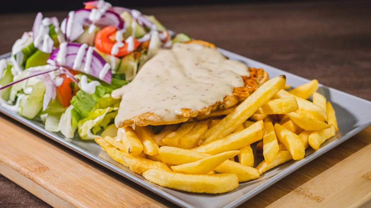 Mézes-mustáros csirketál