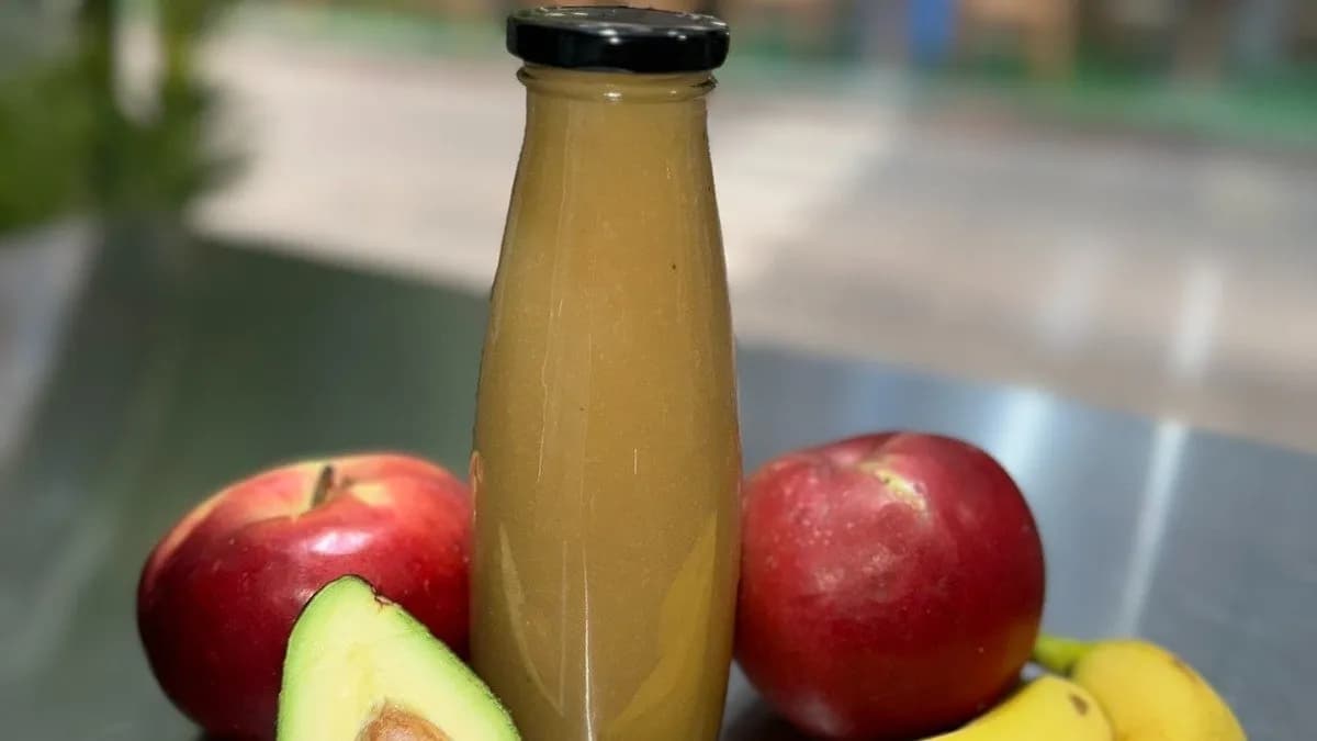 alma - avokádó - banán