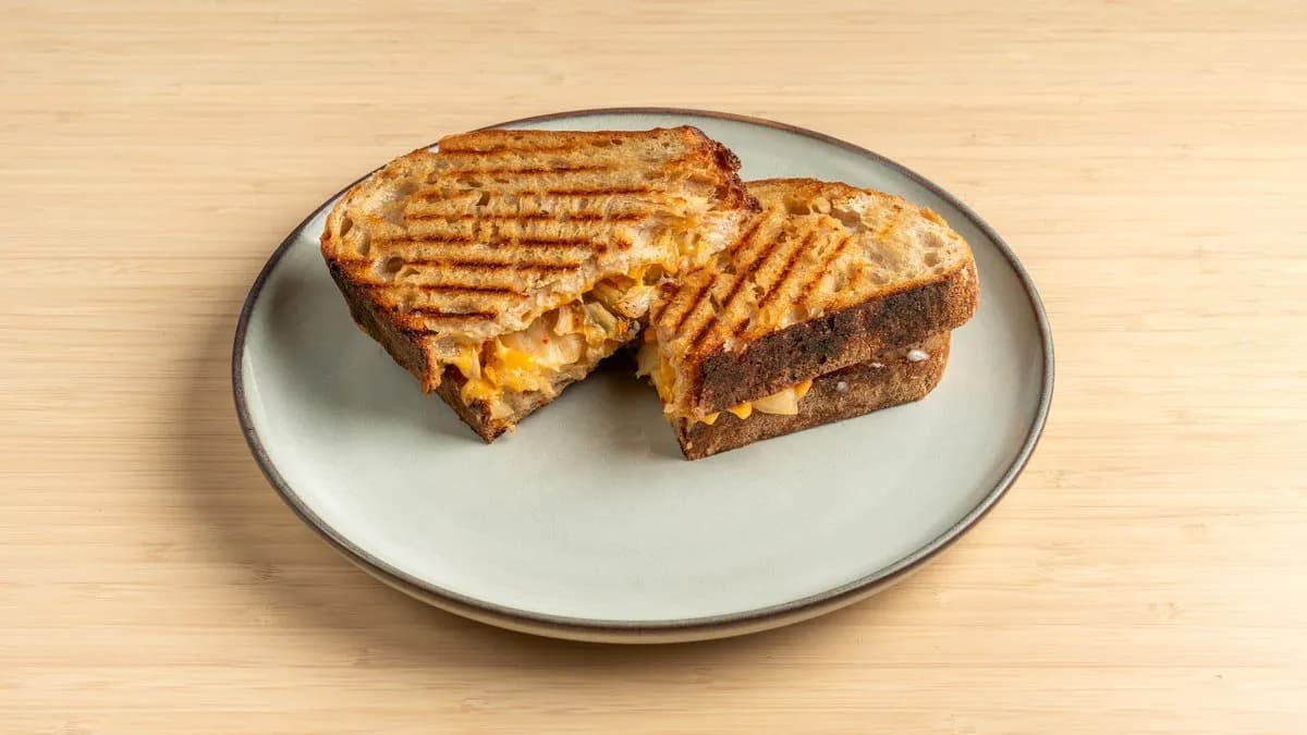 Kimchi Cheese Toast