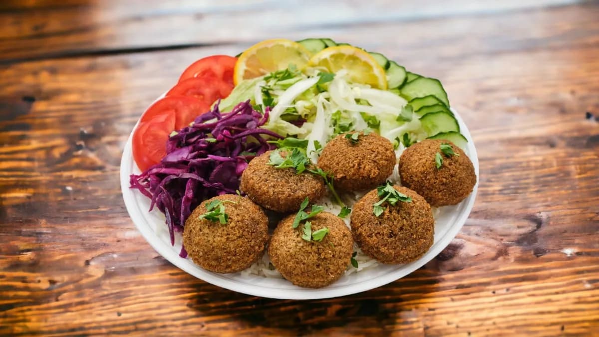 Falafel tál