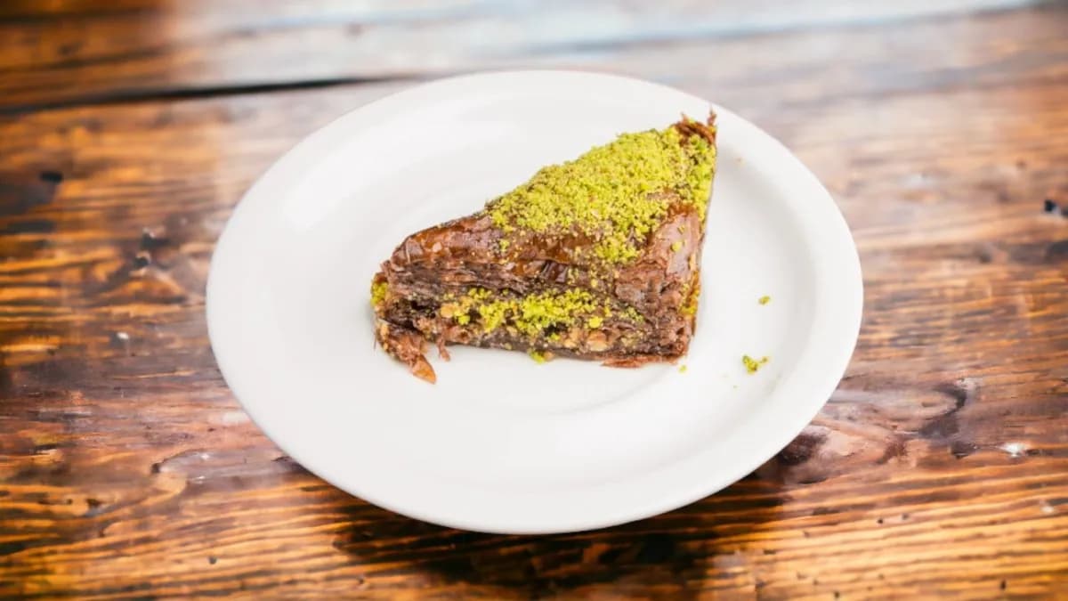 Csokis-diós baklava