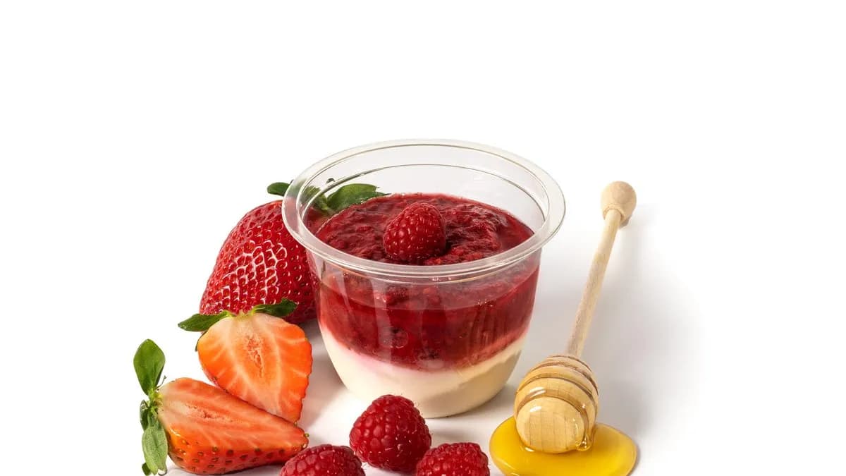 Snack Bowl-Túró-eper-málna