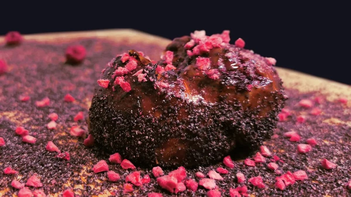 Málnazselés mákos babka (nagy)